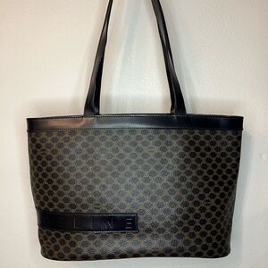 Celine Macadam monogram tote